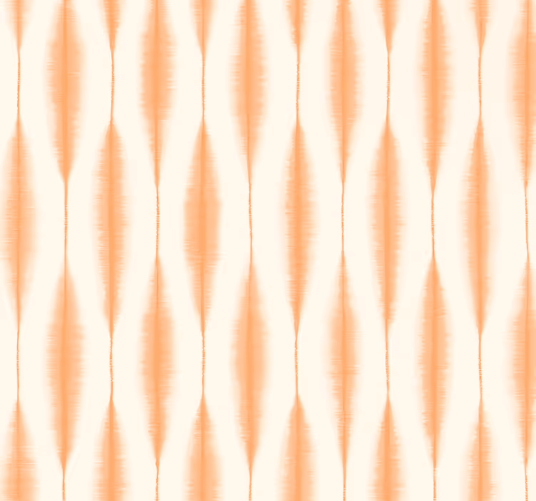Store enrouleur salon ikat kasuri orange - TenStickers