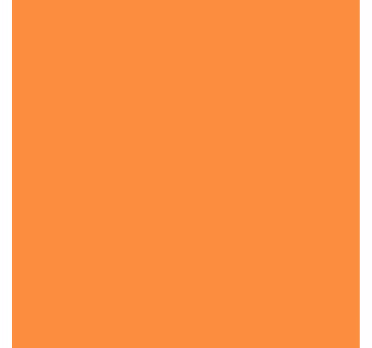 Store enrouleur cuisine orange monocolore - TenStickers