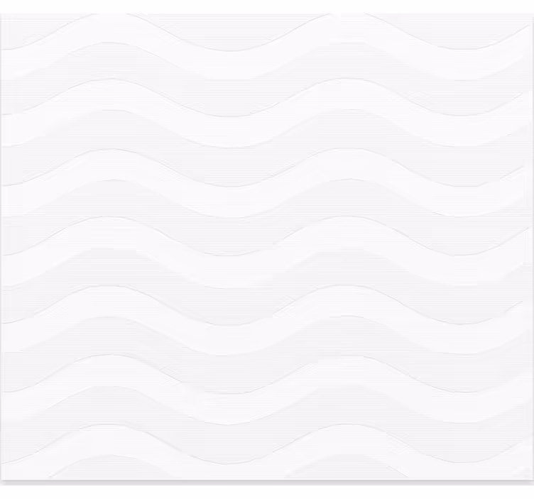 Store enrouleur chambre ado vagues blanches et grises - TenStickers