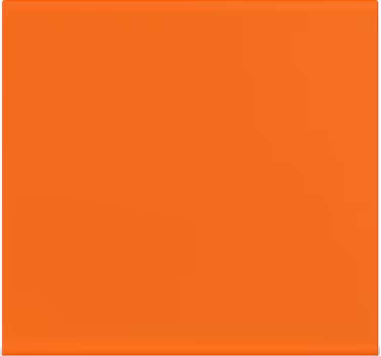 Store enrouleur salle à mange monochrome orange brûlé - TenStickers