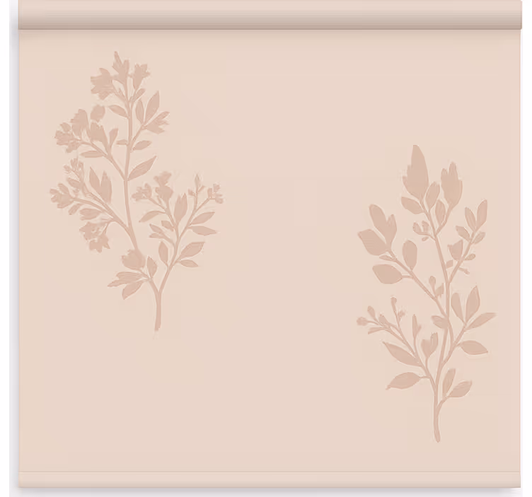 Store enrouleur bureaux beige-rose transparent - TenStickers