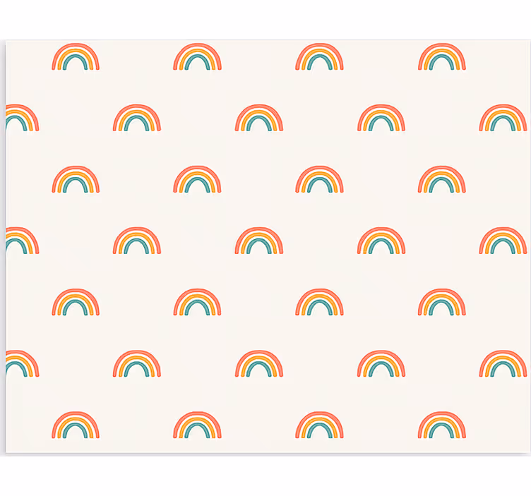 Store enrouleur scandinave arc-en-ciel coloré - TenStickers