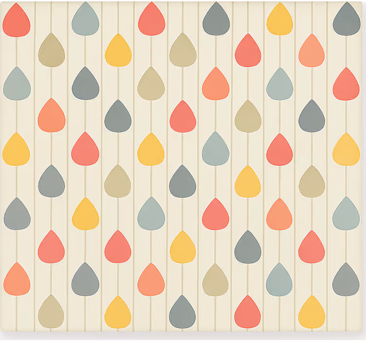 Store enrouleur scandinave gouttes colorées cascades - TenStickers