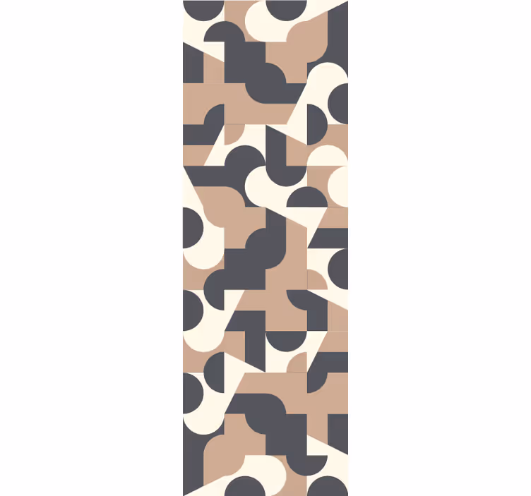 Store enrouleur bureau motif couleurs contrastées - TenStickers