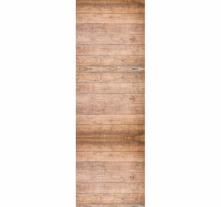 Store enrouleur bureau en planches en bois rustiques - TenStickers