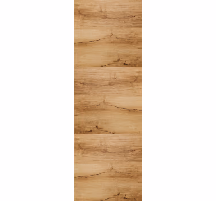 Store enrouleur bureau planches en bois beige rustique - TenStickers