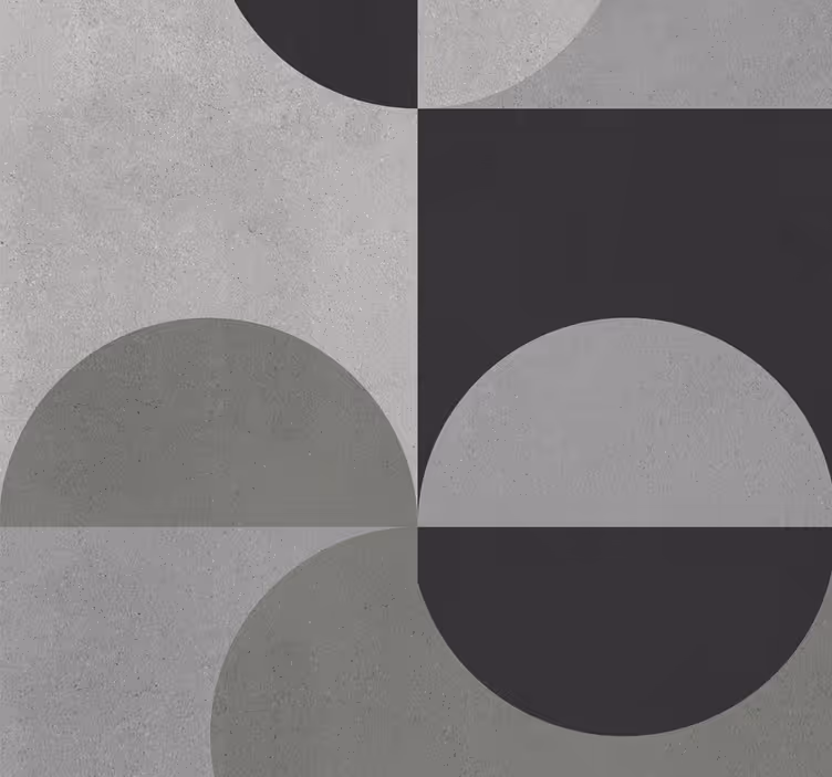 Store enrouleur cuisine motif abstrait tons gris - TenStickers