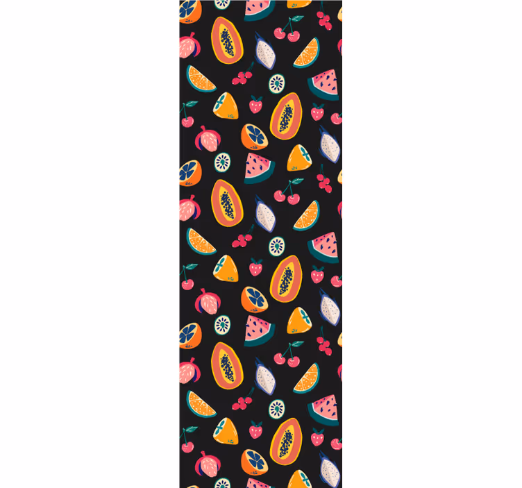 Store enrouleur cuisine motifs fruités - TenStickers