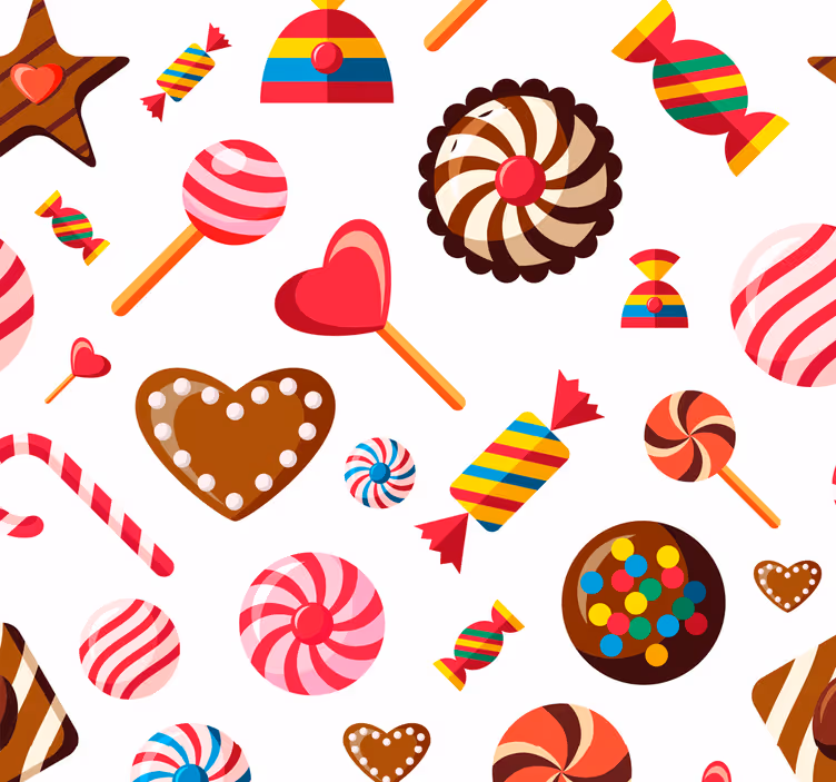 Store enrouleur cuisine motifs sucrés - TenStickers