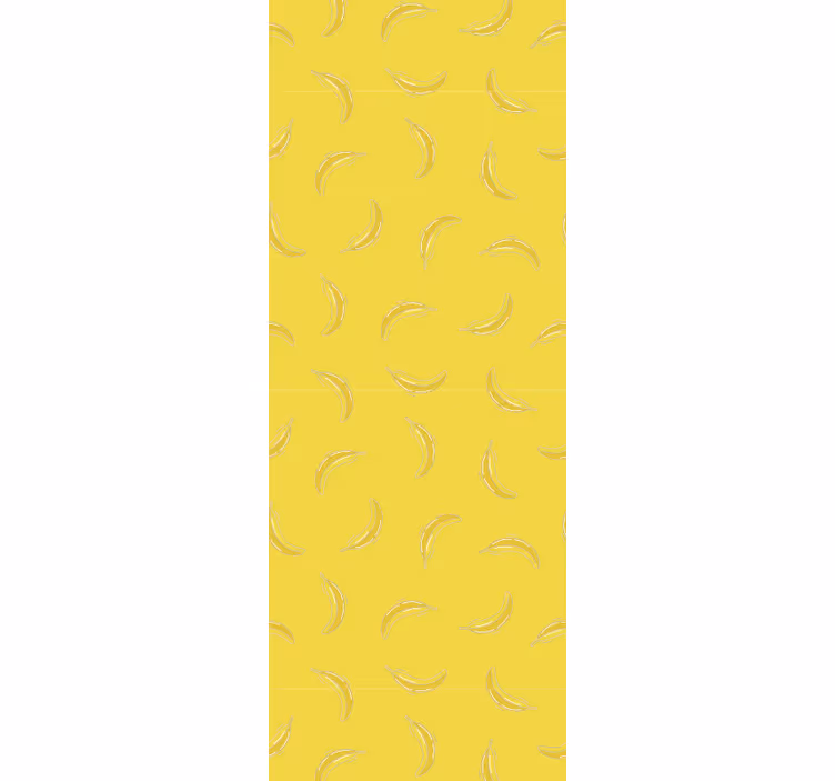 Store enrouleur cuisine motif banane - TenStickers