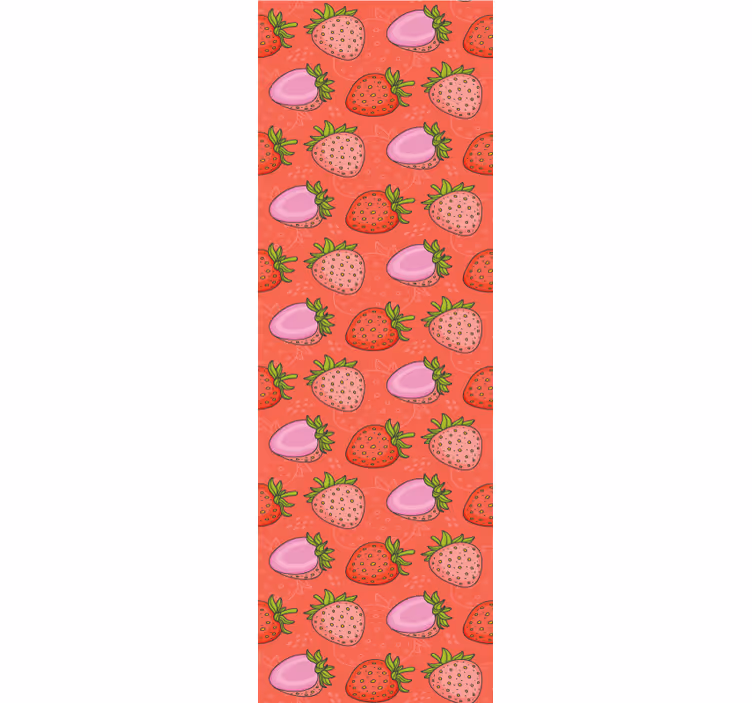 Store enrouleur cuisine délice aux fraises - TenStickers