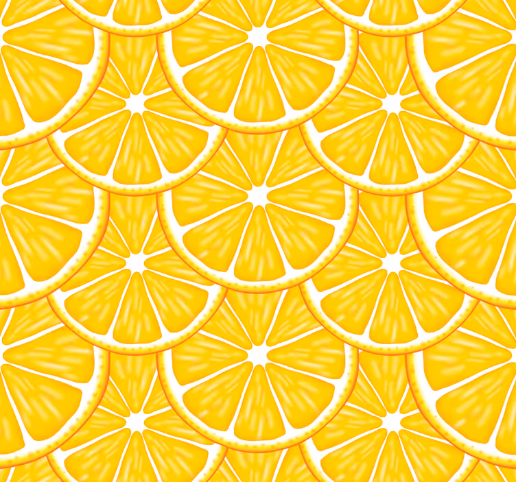 Store enrouleur cuisine motif tranche d'agrumes - TenStickers