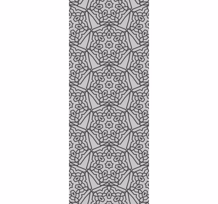Store enrouleur cuisine style carrelage arabe abstrait - TenStickers