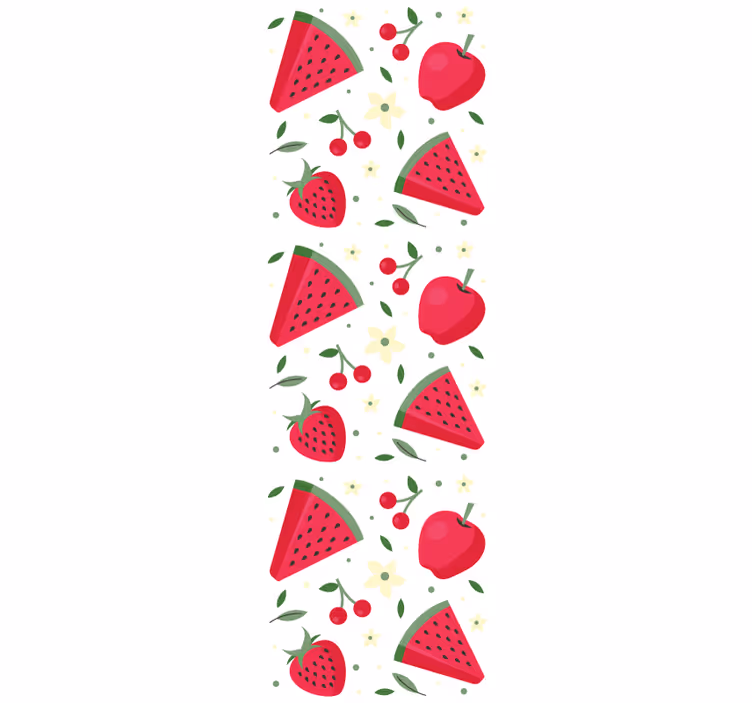 Store enrouleur cuisine motif de fruits variés - TenStickers