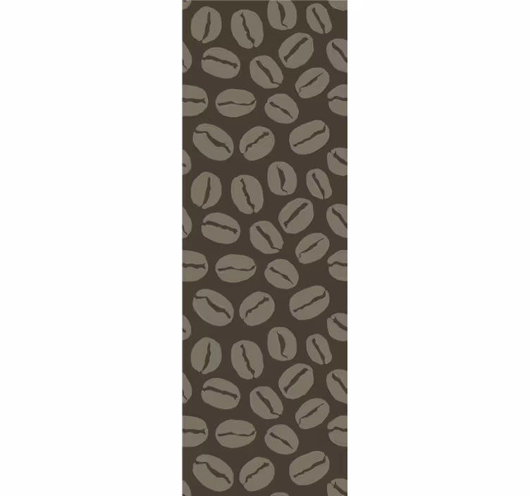 Store enrouleur cuisine grains de café foncés - TenStickers