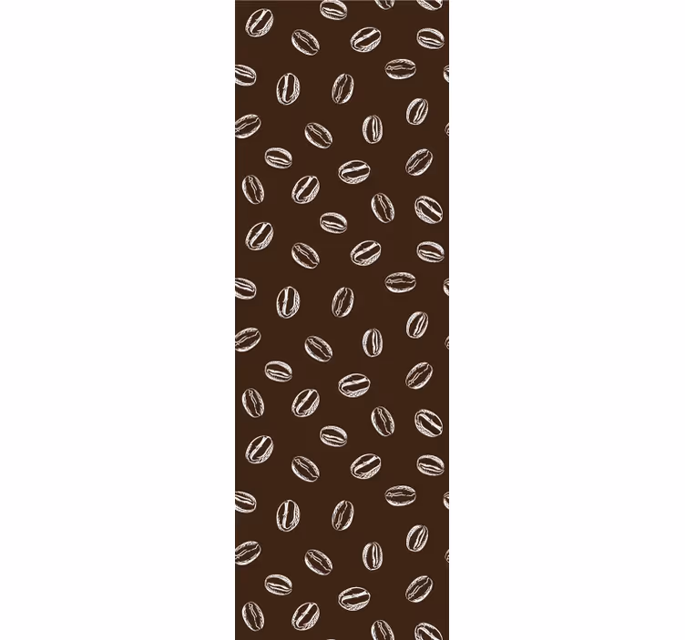 Store enrouleur cuisine motif café en grains - TenStickers