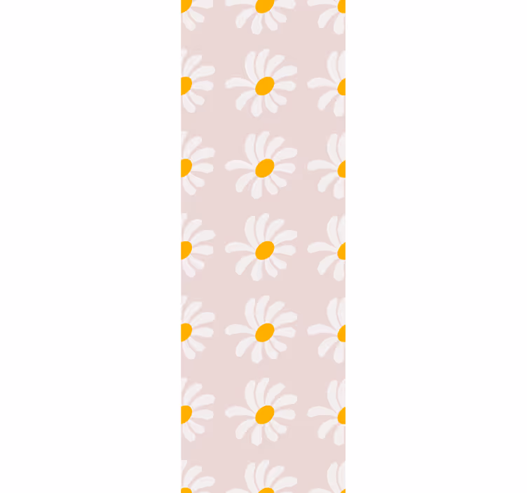 Store enrouleur chambre enfant illustration fleurs bohèmes - TenStickers
