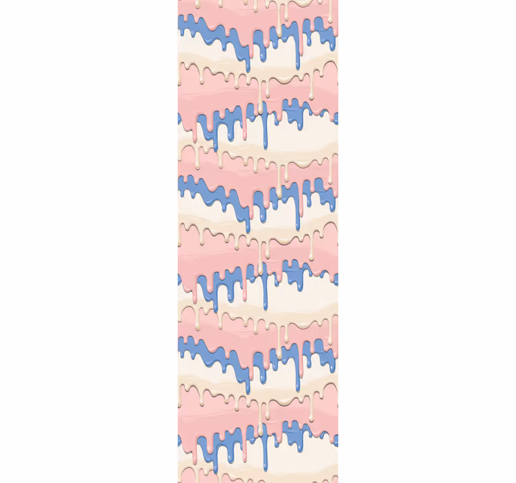 Store enrouleur chambre enfant peinture pastel coulante - TenStickers