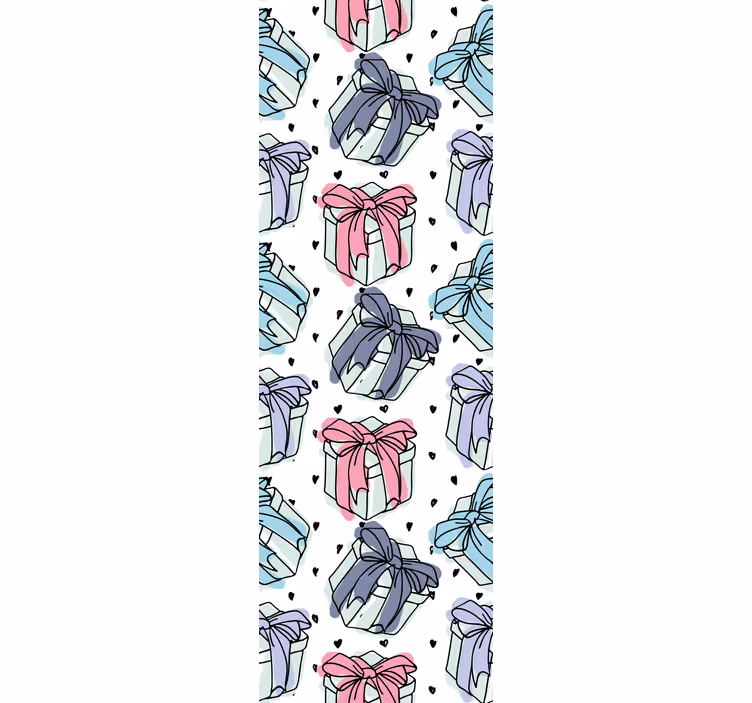 Store enrouleur chambre enfant boîtes cadeaux mignonnes - TenStickers