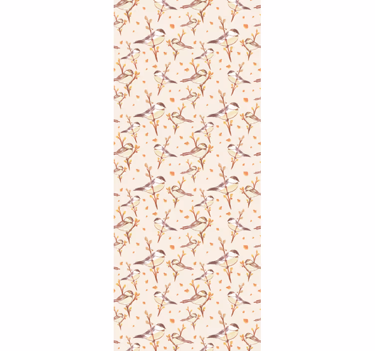 Store enrouleur chambre enfant oiseaux sur branches - TenStickers