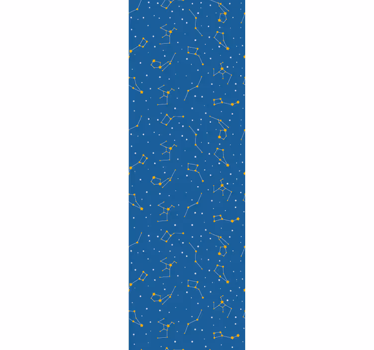 Store enrouleur chambre enfant motifs constellations ciel - TenStickers