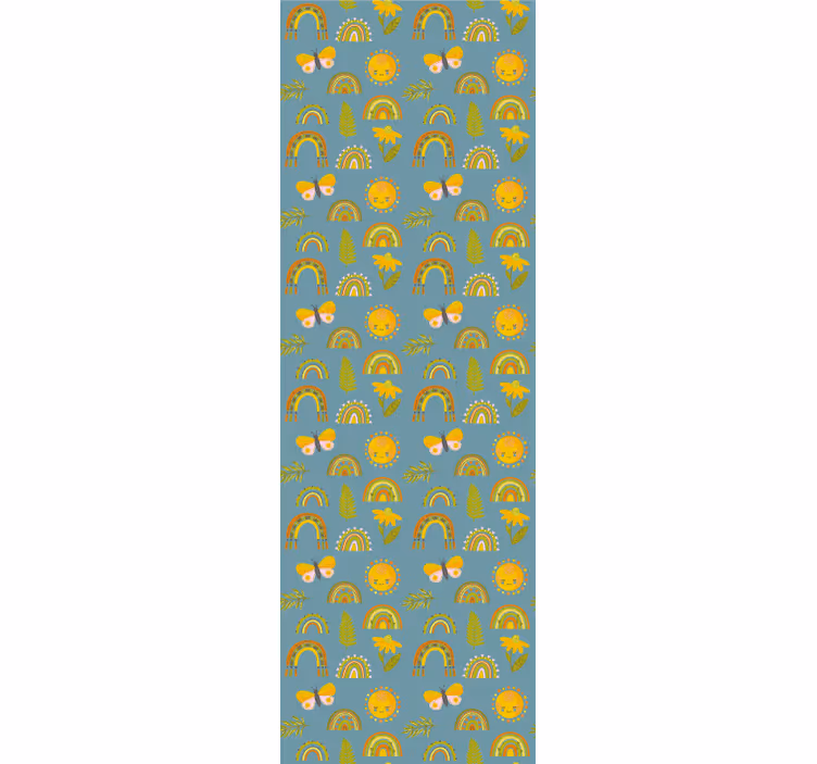 Store enrouleur chambre enfant motif griffonné épais - TenStickers