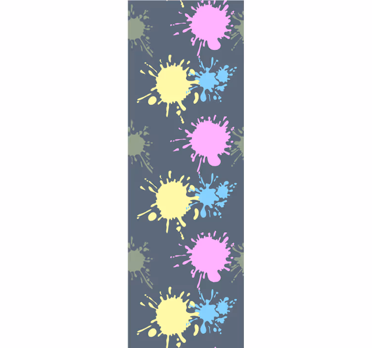 Store enrouleur chambre enfant mur multicolore - TenStickers