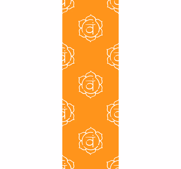 Store enrouleur bureaux symbole beau chakra sacré - TenStickers