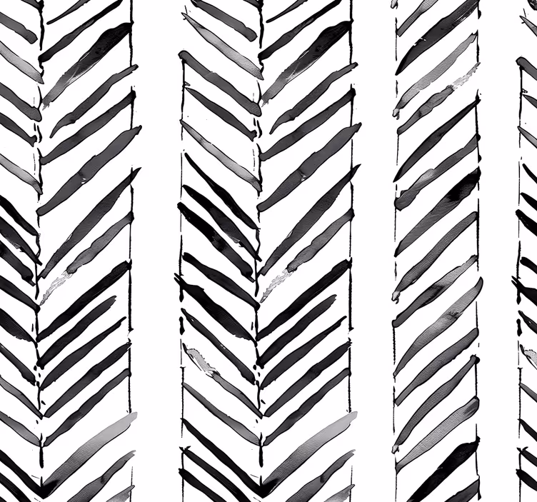 Store enrouleur bureaux design géométrique noir et blanc - TenStickers
