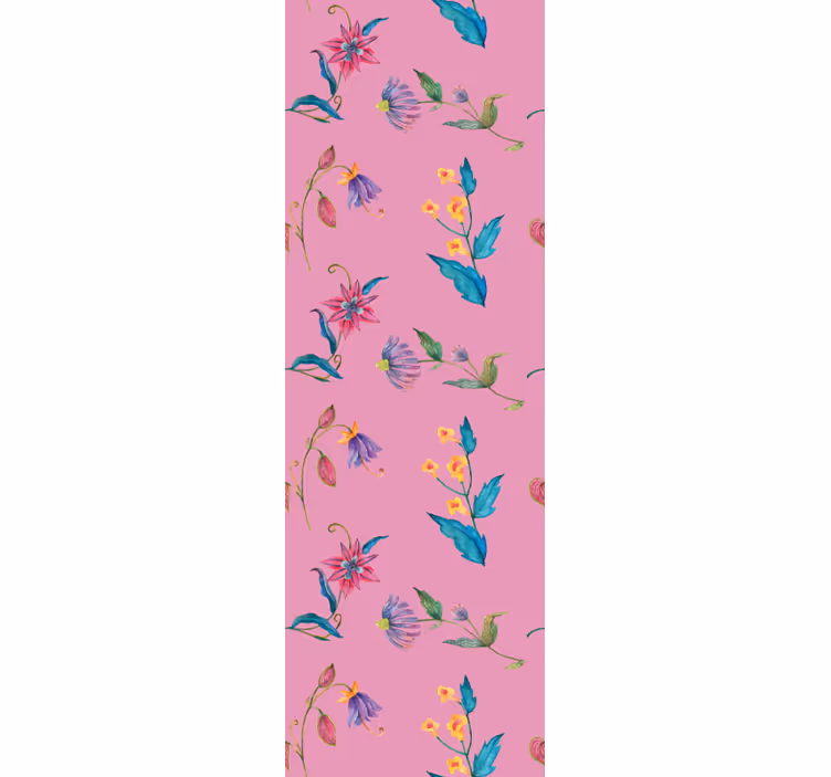 Store enrouleur chambre ado jardin dessiné éclectique - TenStickers