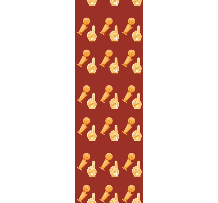 Store enrouleur chambre ado motif jeu de basketball - TenStickers