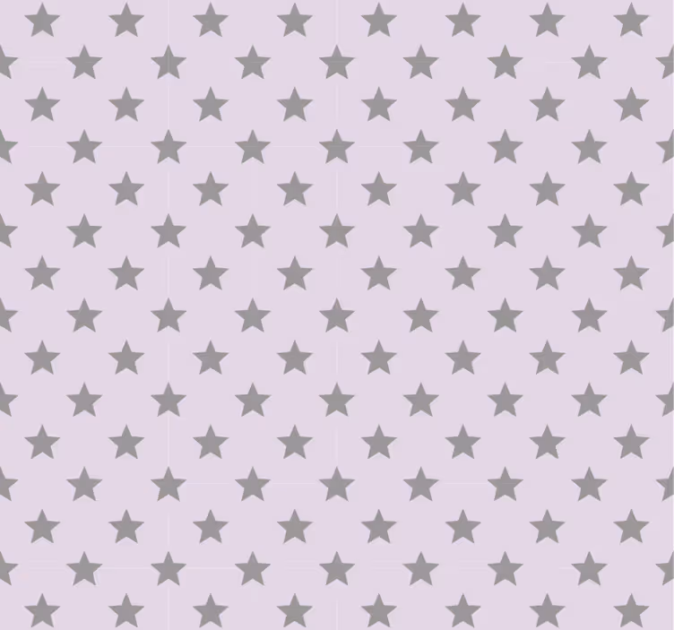 Store enrouleur chambre ado étoiles grises fond rose - TenStickers