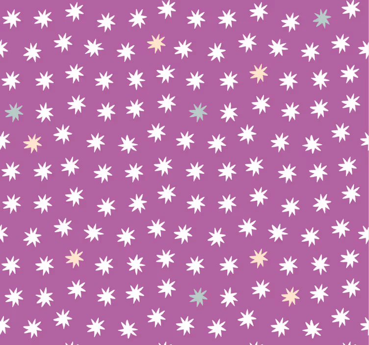 Store enrouleur chambre ado étoiles blanches enfants - TenStickers