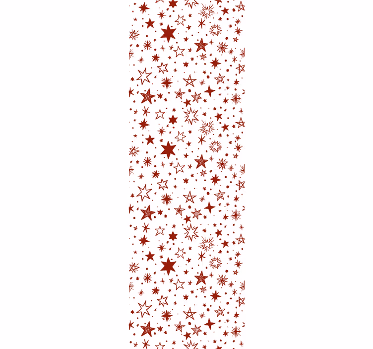Store enrouleur chambre ado étoile aquarelle rouge - TenStickers