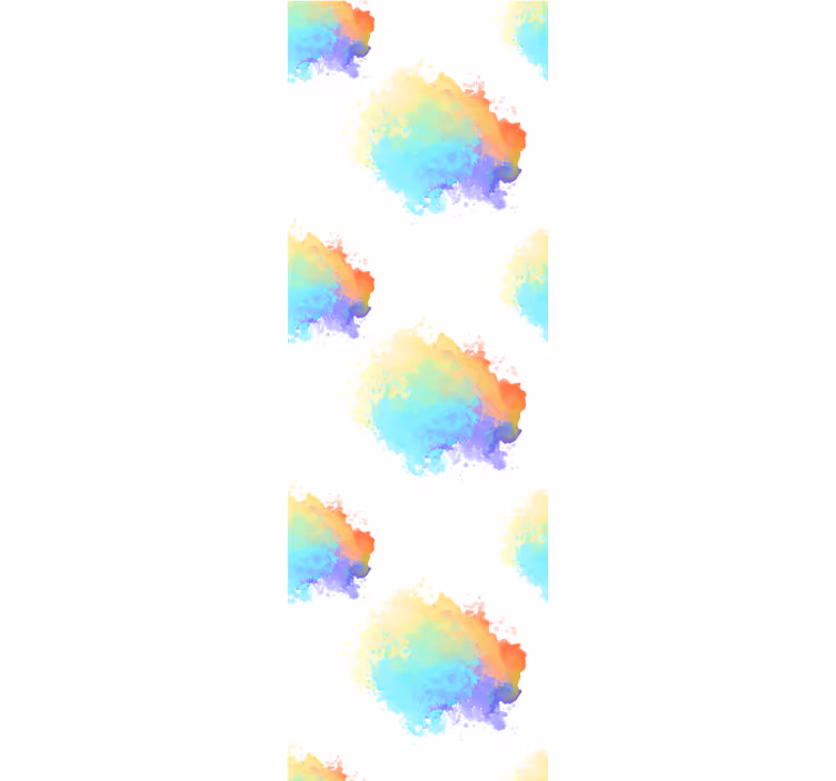 Store enrouleur chambre ado fête des couleurs - TenStickers
