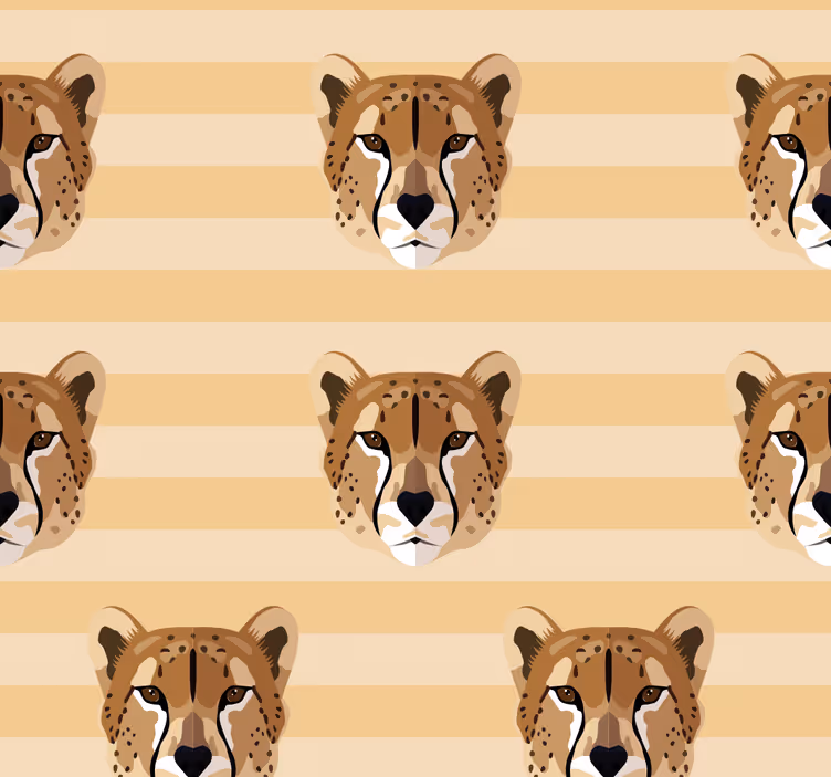 Store enrouleur chambre ado tête de léopard - TenStickers