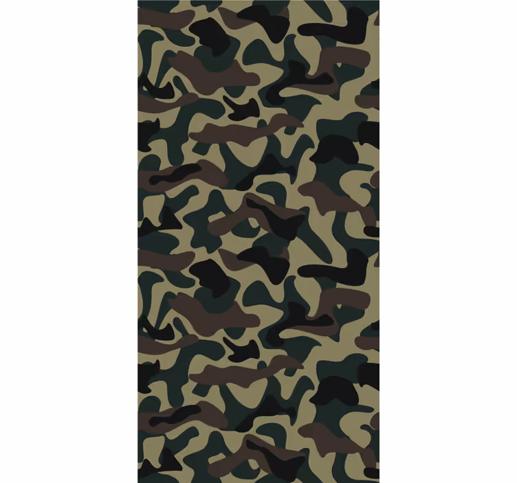Store enrouleur chambre ado motif militaire - TenStickers