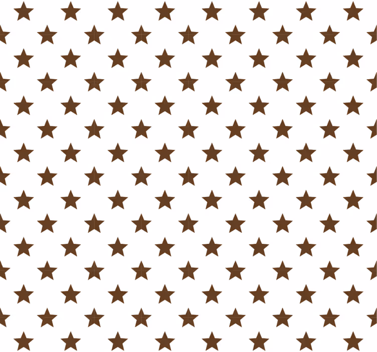 Store enrouleur chambre ado étoiles brunes - TenStickers