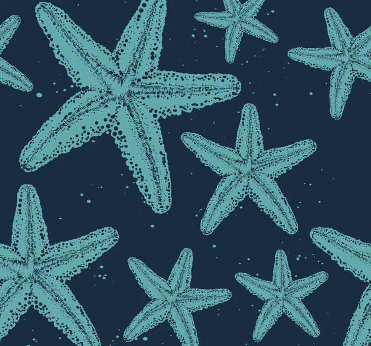 Store enrouleur chambre ado étoiles bleues - TenStickers
