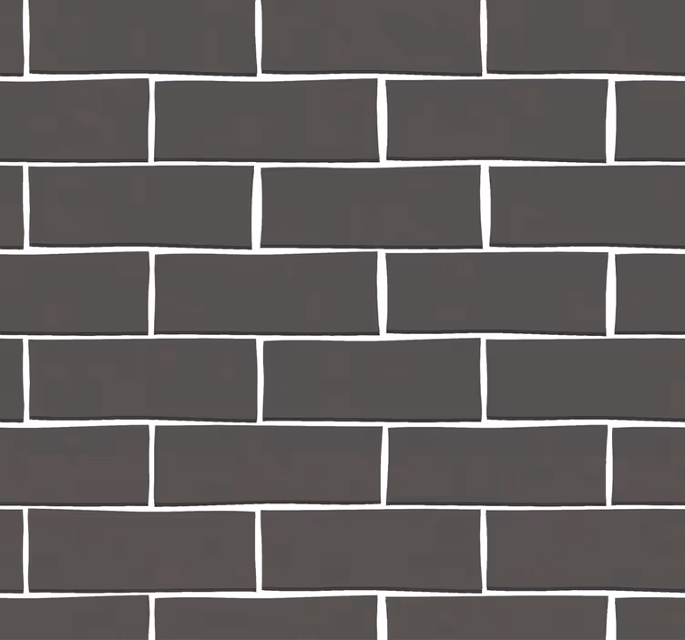 Store enrouleur chambre ado brique noire - TenStickers