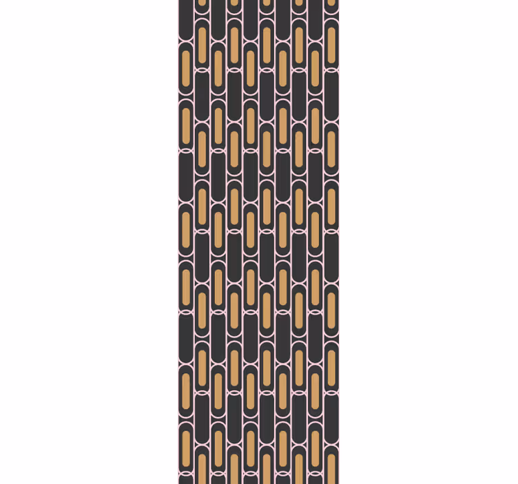 Store enrouleur moderne agencement de lignes géométriques - TenStickers