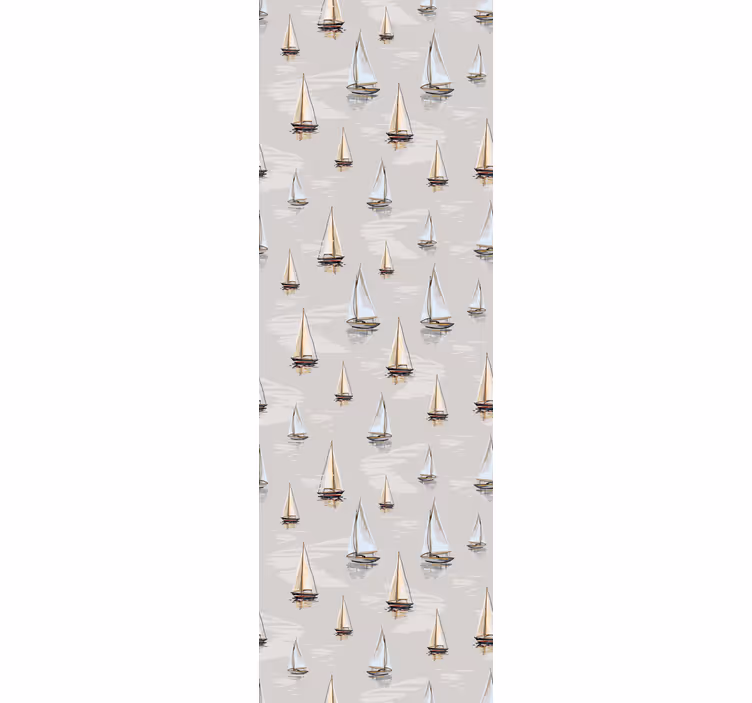 Store enrouleur moderne motif voilier élégant - TenStickers