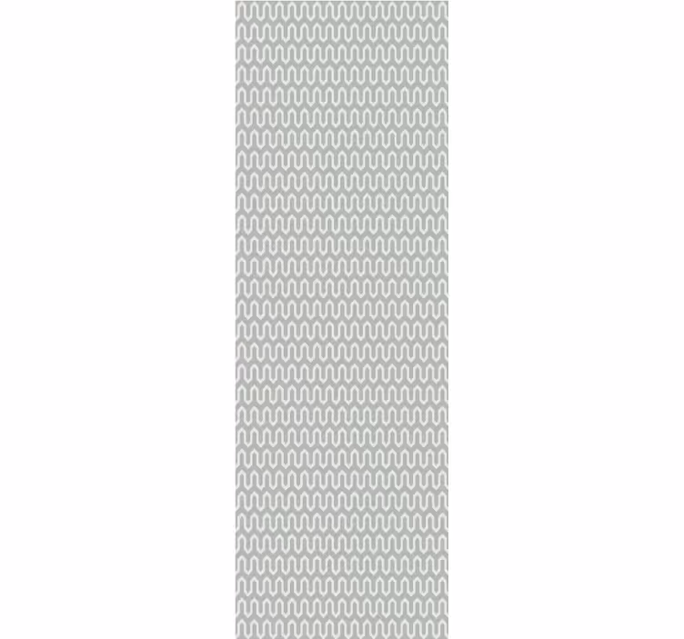 Store enrouleur moderne motif géométrique vert menthe - TenStickers
