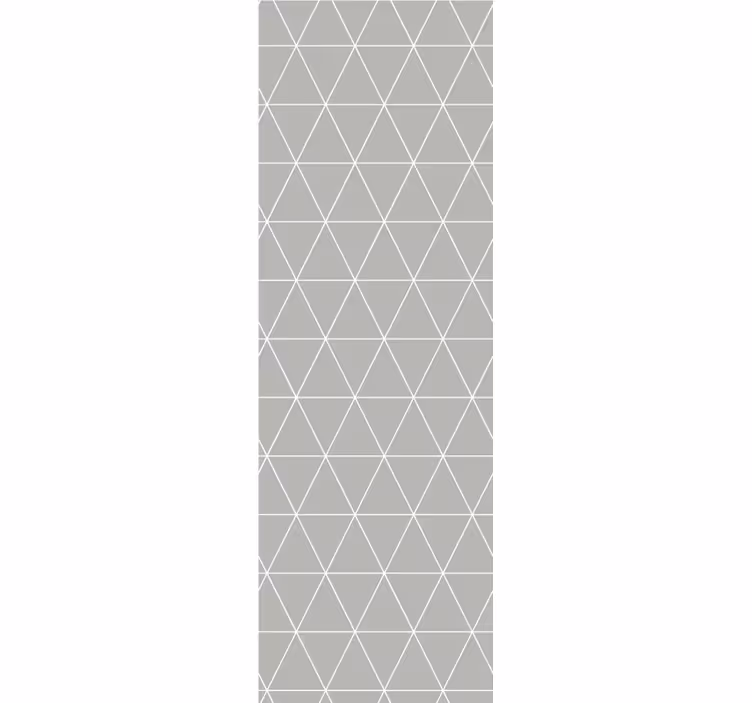 Store enrouleur moderne motif géométrique gris clair - TenStickers
