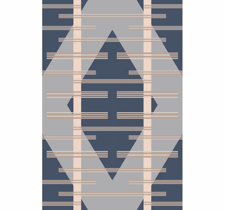Store enrouleur moderne style abstrait gris mi-siècle - TenStickers