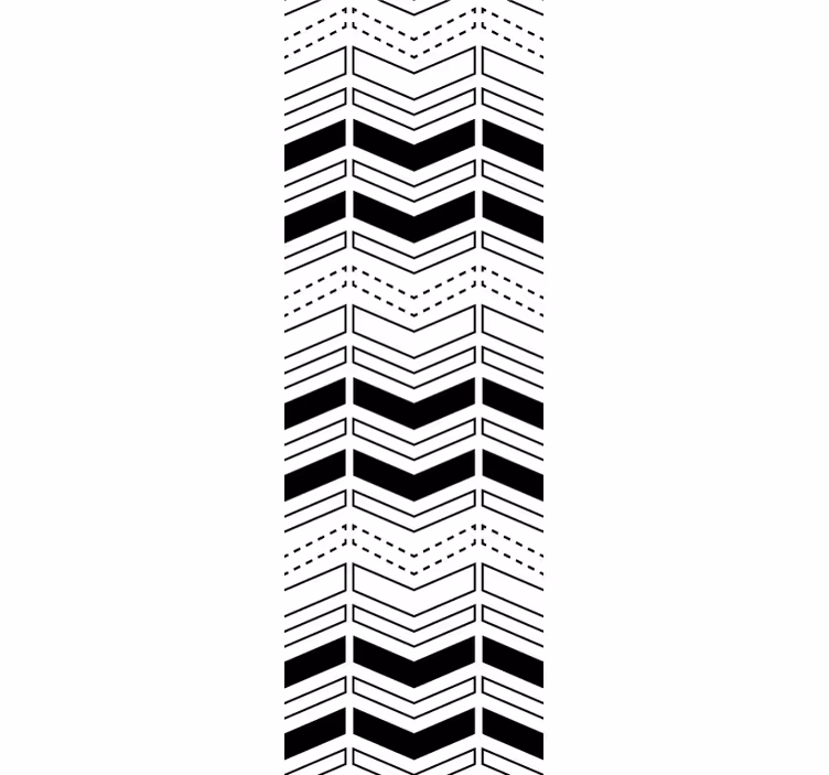 Store enrouleur moderne formes de flèches créatives - TenStickers