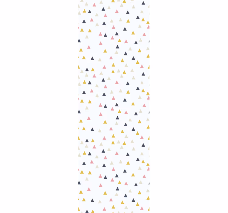 Store enrouleur moderne motif triangles minimalistes - TenStickers