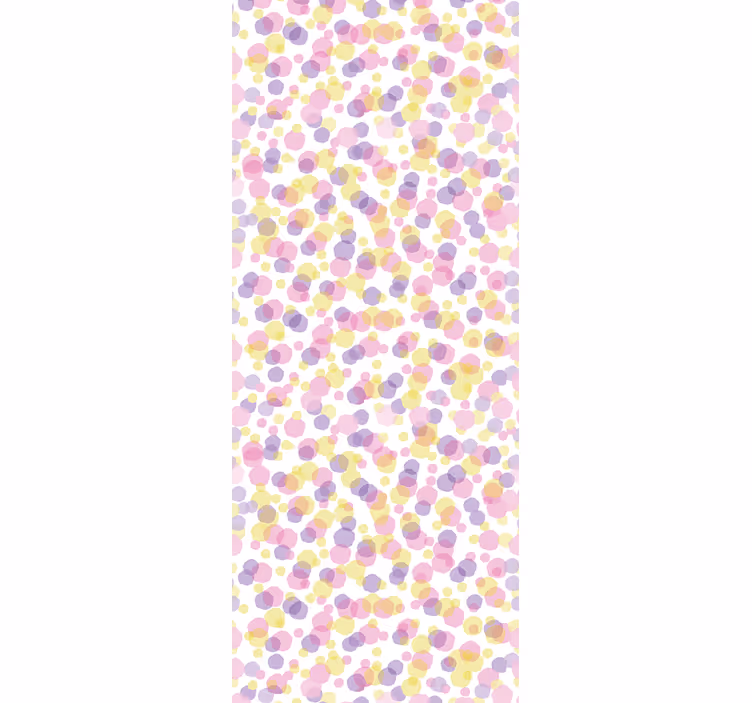 Store enrouleur moderne à pois aquarelle - TenStickers