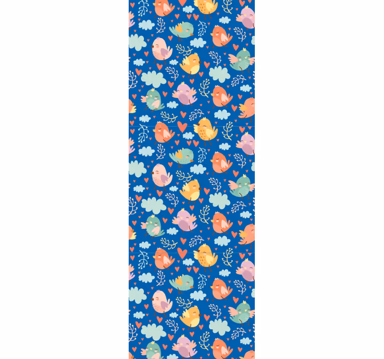 Store enrouleur moderne oiseaux volants mignons - TenStickers