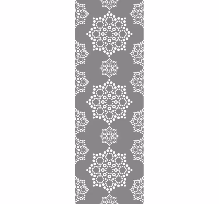 Store enrouleur moderne motif mandala à pois - TenStickers